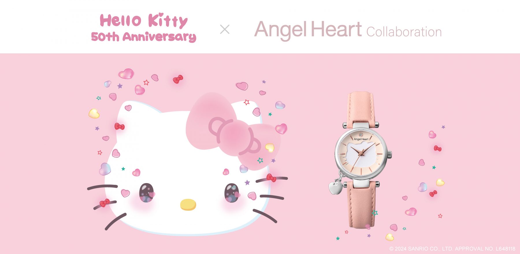 ブランド設立20周年を記念して、誕生50周年となる『Hello Kitty』との 